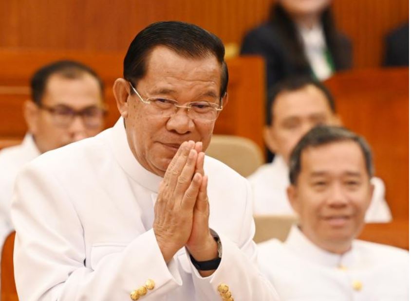 Presidente del Senado camboyano Hun Sen. Foto: Xinhua