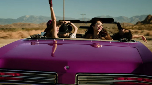 Blackpink in the trailer for the DEADLINE tour. Photo: Cut from video/YG Entertainment