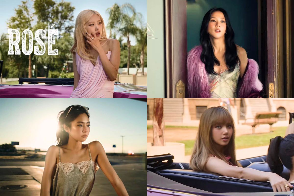 Blackpink in the trailer for the Deadline tour. Photo: YG Entertainment