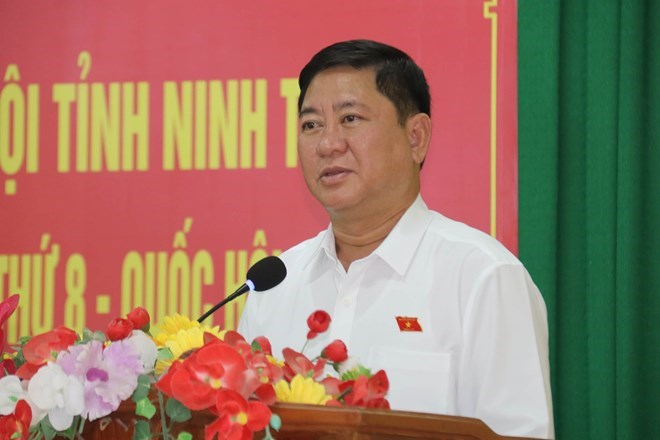 Mr. Tran Quoc Nam is currently the new Chairman of Khanh Hoa Provincial People's Committee. Photo: Huu Long