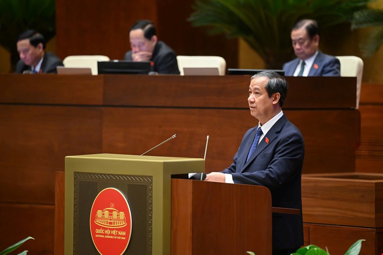 Bo truong Nguyen Kim Son. Anh: Quochoi.vn