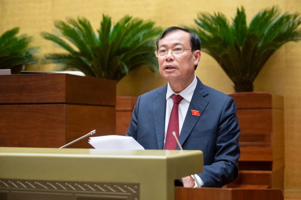 Chairman of the National Defense, Security and Foreign Affairs Committee Le Tan Toi said that cadres and civil servants are allowed to join the United Nations peacekeeping force. Photo: Pham Dong