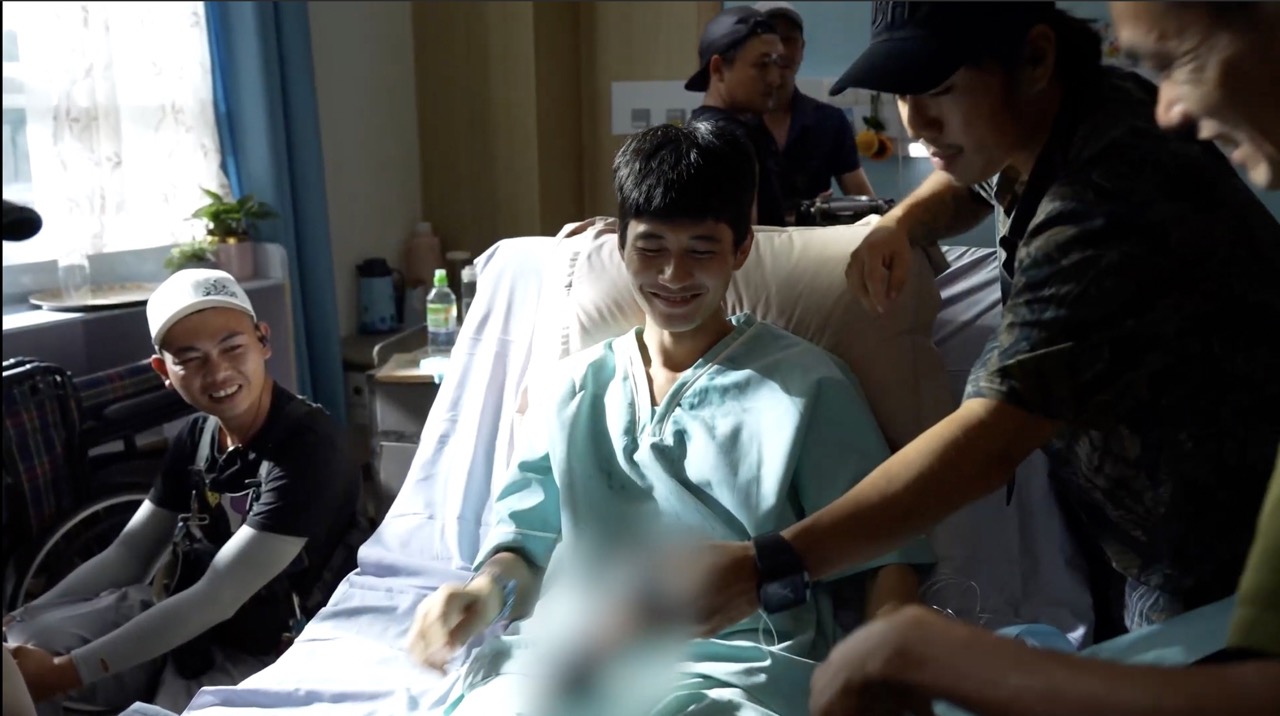 Actor Avin Lu. Photo: Film producer.