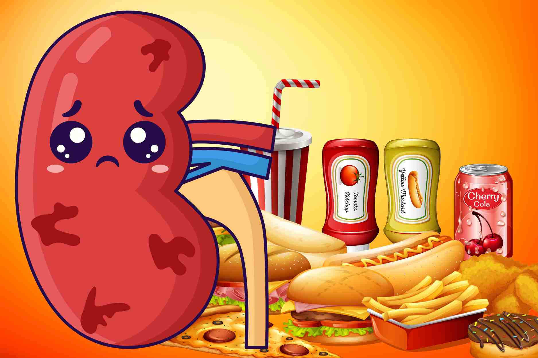 3 groups of foods that are harmful to the kidneys that need to be limited