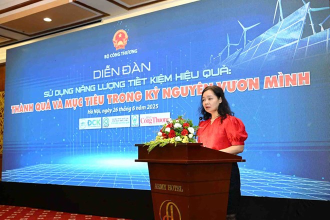 Sử dụng năng lượng tiết kiệm, hiệu quả hướng tới xã hội tiêu thụ thông minh