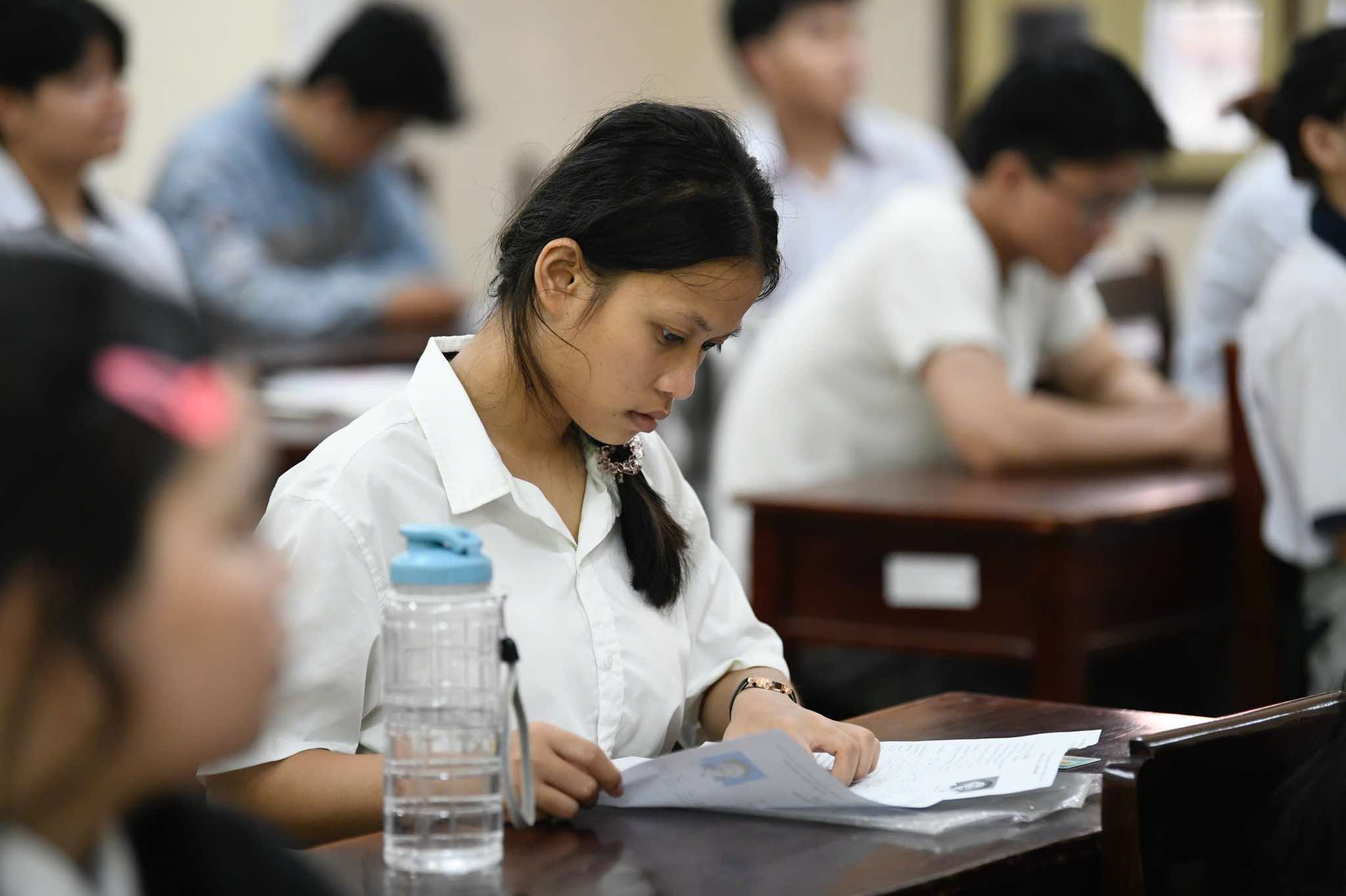 Thi sinh tham du ky thi tot nghiep THPT nam 2025. Anh: Hai Nguyen