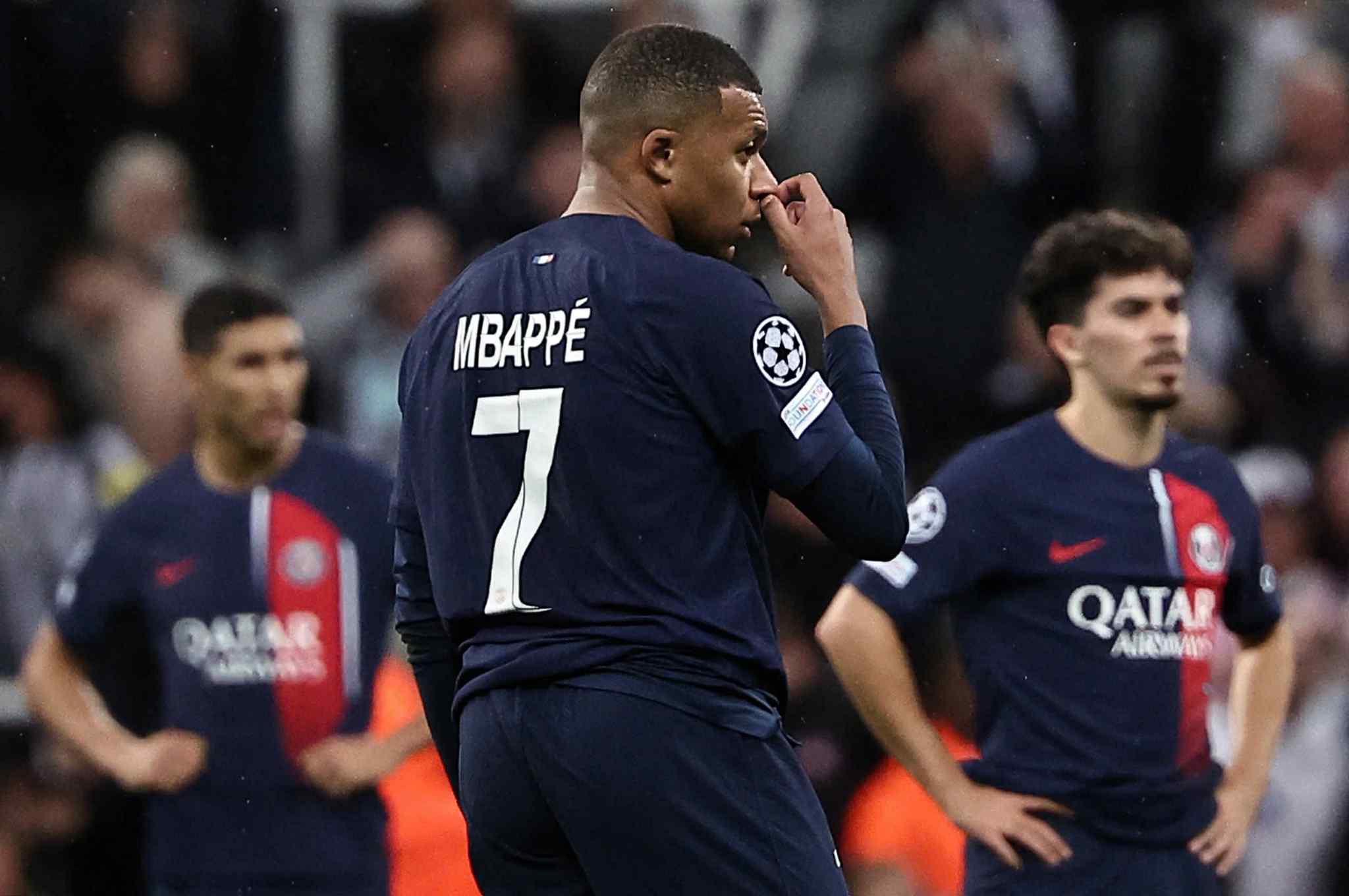 Kylian Mbappe llevaba PSG. Foto: AFP