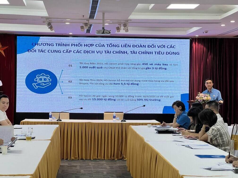 Cac cap cong doan da ky ket gan 3.000 ban thoa thuan hop tac voi cac doi tac de cung cap cac san pham, dich vu, hang hoa voi gia uu dai. Anh: Kieu Vu