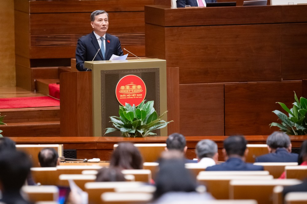 Chu nhiem Uy ban Khoa hoc, Cong nghe va Moi truong Le Quang Huy. Anh: Quochoi.vn