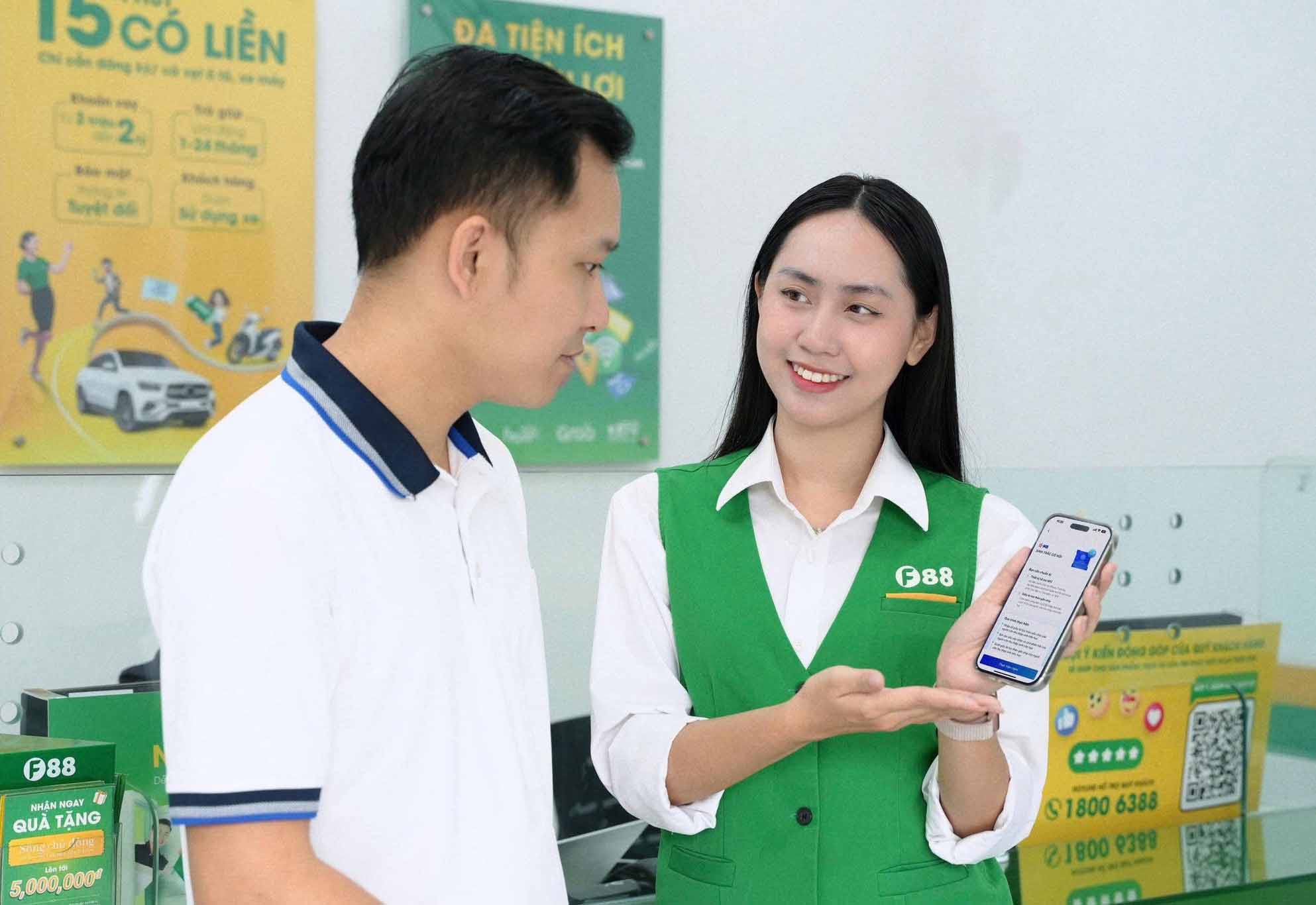 F88 day manh kenh cho vay online. Anh: Phu Khanh.