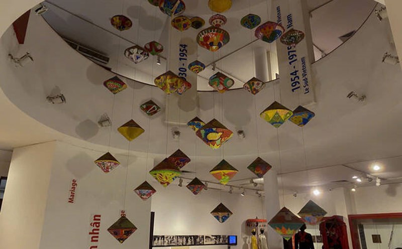 Exhibition space at the Vietnam Women's Museum. Photo: Hong Nhung
