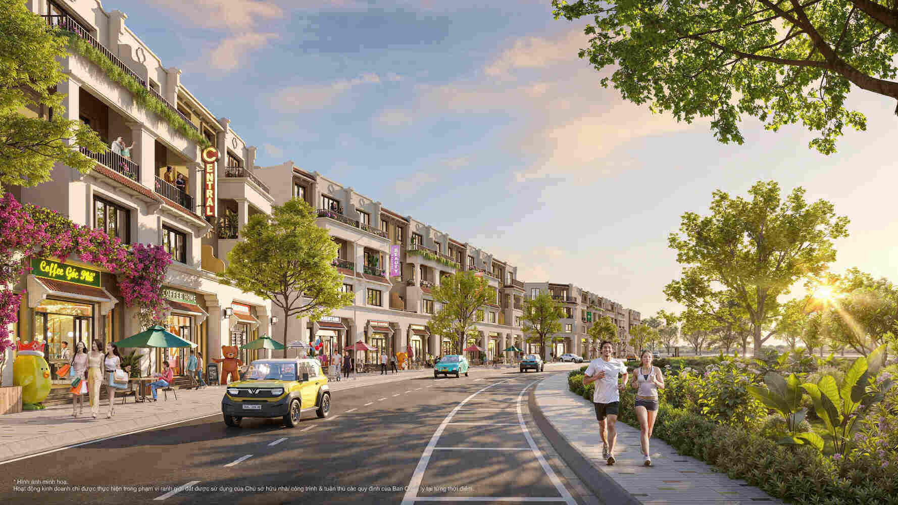 Nha pho Vinhomes Wonder City voi hieu suat khai thac va tiem nang tang gia vuot troi. Anh: MIK Group