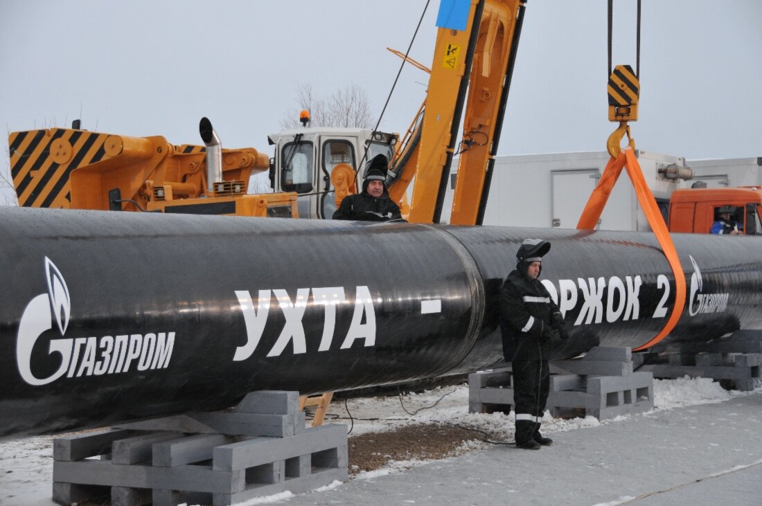 UKHTA - Torzhok 2 Gas Wipeline of Russian Gas Company Gazprom. Foto: Gazprom