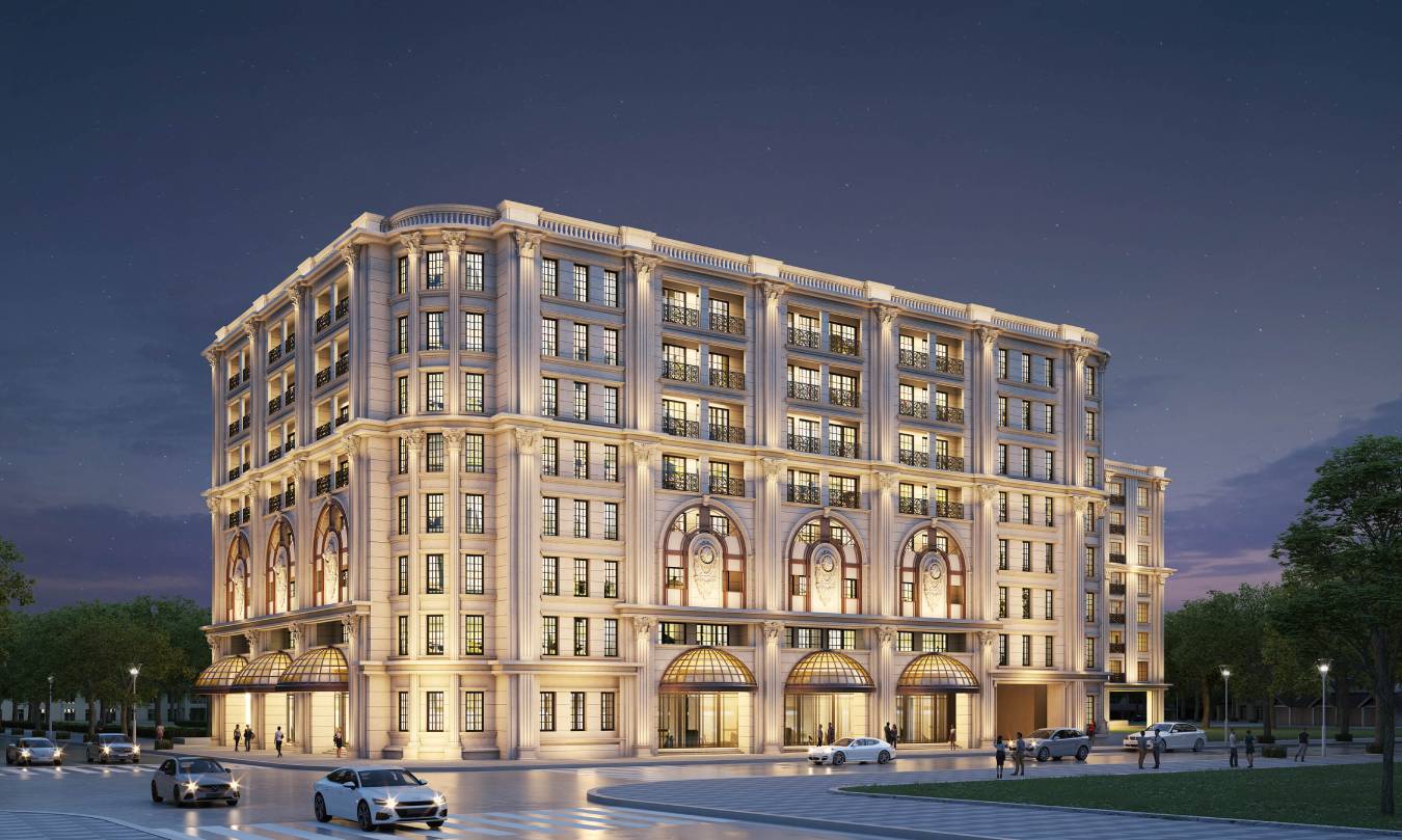 Khu can ho hang hieu The Ritz-Carlton Residences, Hanoi tai The Grand - du an hang hieu dau tien tai Viet Nam gan lien voi thuong hieu huyen thoai Ritz-Carlton tu Masterise Homes.