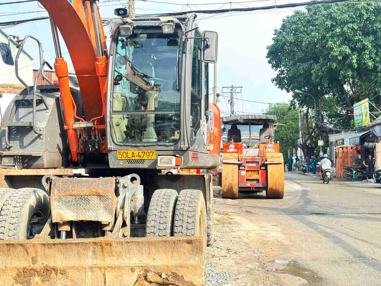 Duong Tan Thoi Hiep 21 se duoc mo rong len 25m. Anh: Minh Quan