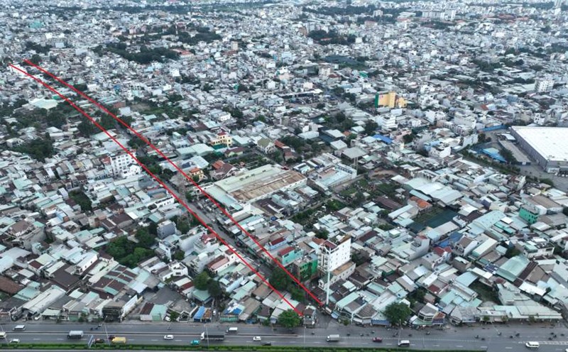 Tan Thoi Hiep 21 Street (District 12, HCMC). Photo: Anh Tu