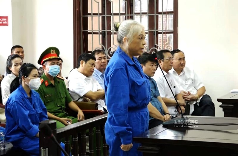 Bị cáo Châu Thị Mỹ Linh được xác định giữ vai trò chủ mưu trong vụ án. Ảnh: Việt Bắc