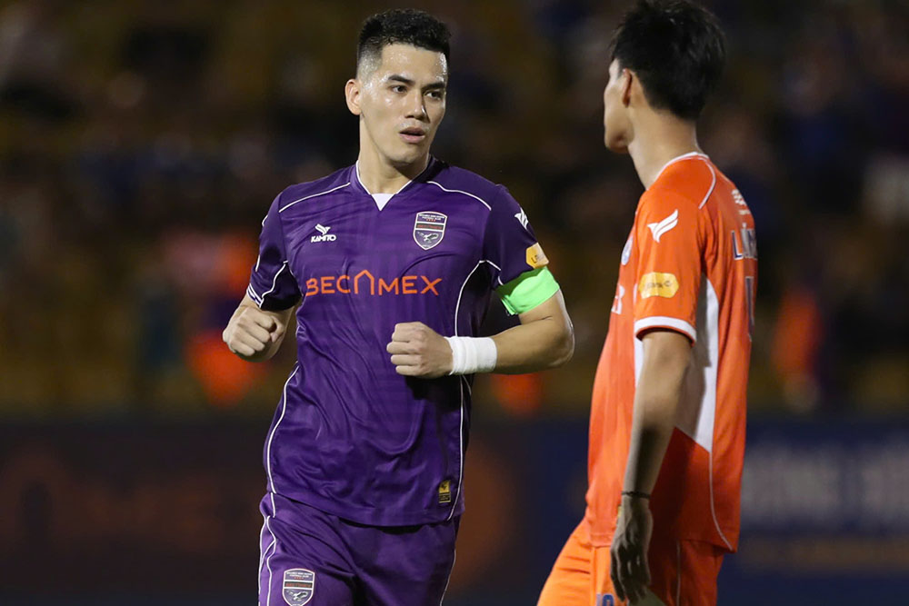 Tien Linh perdio el titulo de V.League anoter 2024-2025. Foto: Thanh Vu