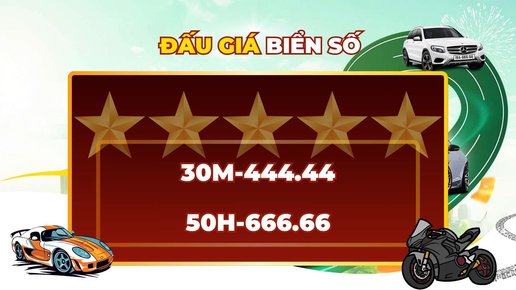 Una serie de numeros de los cinco mil millones de dolares en la subasta de la matricula el 27 de junio