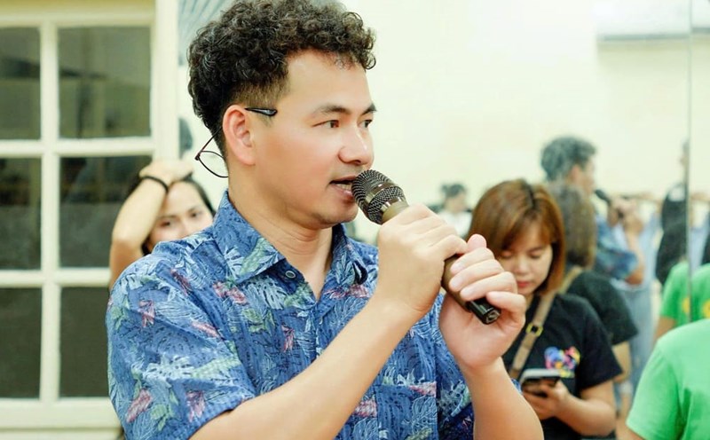 People's Artist Xuan Bac takes on the role of artistic consultant for the musical "The Color of Kurt". Photo: Character provided