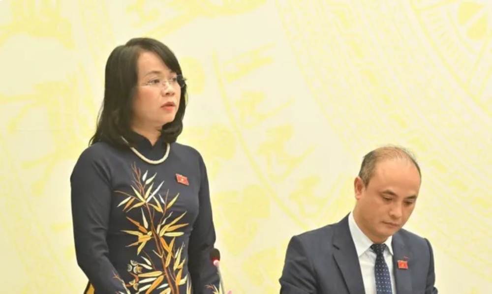 Ms. Pham Thi Hong Yen said that the adjustment of the family deduction level is expected to be considered by the National Assembly at the 10th Session. Photo: Nhu Y