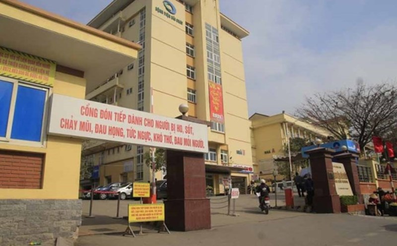Bai Chay Hospital - where the female tourist was taken for treatment but was confirmed dead earlier. Photo: Dieu Hoang