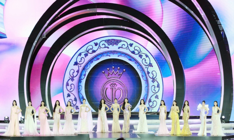 Top 15 Hoa hau Viet Nam 2024. Anh: HHVN