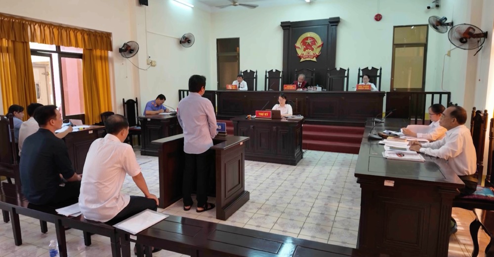 Los acusados ​​en la emision incorrecta de documentos de tierras en Phu Quoc.