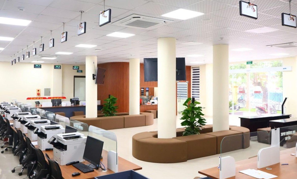 114 Public Administration Service Centers in Hai Phong will officially operate on July 1. Photo: Commercial Information Center for the Rising of Kien An