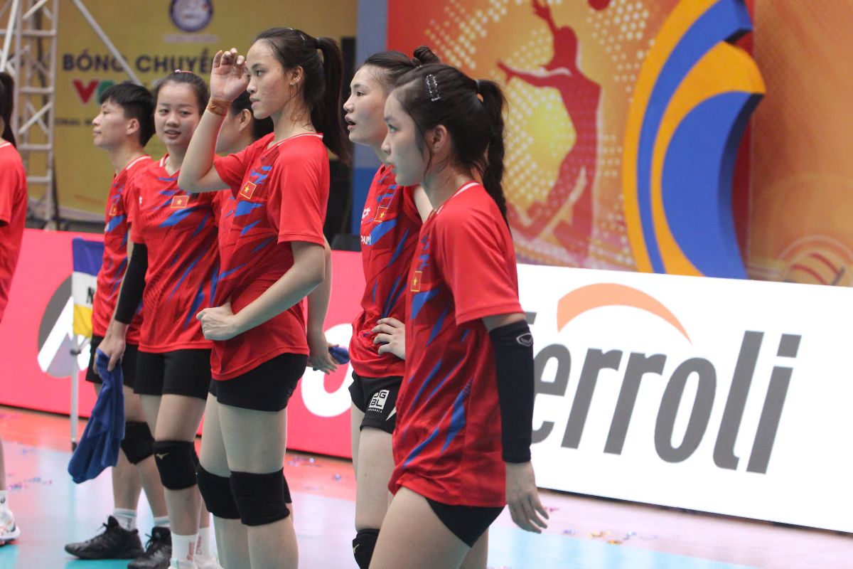 U21 Vietnam conocio a Taiwan (China) en el primer partido del torneo de voleibol VTV Cup 2025. Foto: Tri Lam Lam