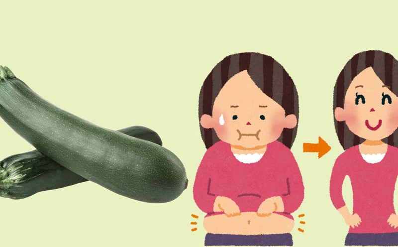 Zucchini has the effect of controlling weight. Graphics: Ha May