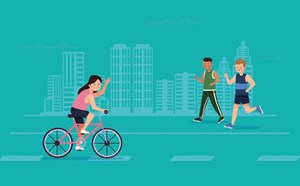 Đạp xe hay chạy bộ, bài tập nào giúp giảm mỡ bụng hiệu quả hơn