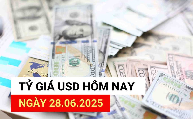 USD exchange rate today, June 28, 2025.