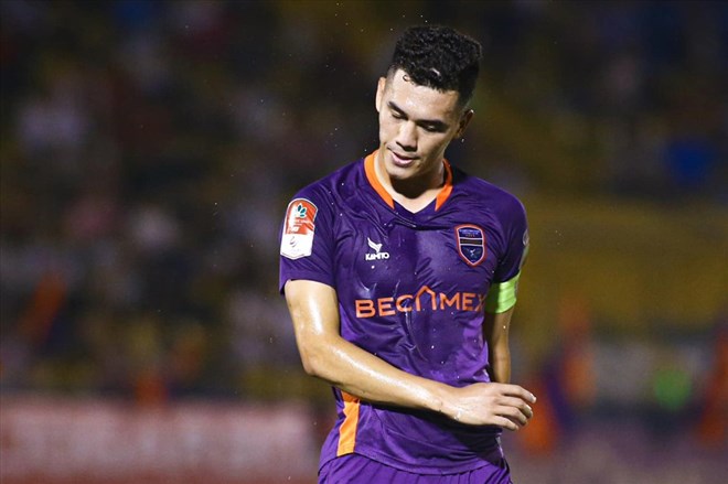 Tien Linh experienced mixed emotions in the 2024-2025 season. Photo: Thanh Vu