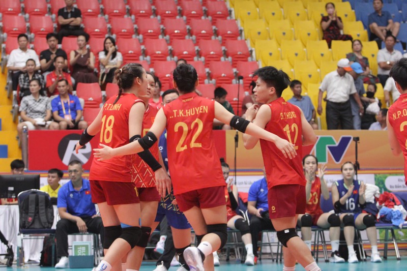 Dang Thi Hong choi noi bat nhat trong doi hinh U21 Viet Nam. Anh: Tri Lam