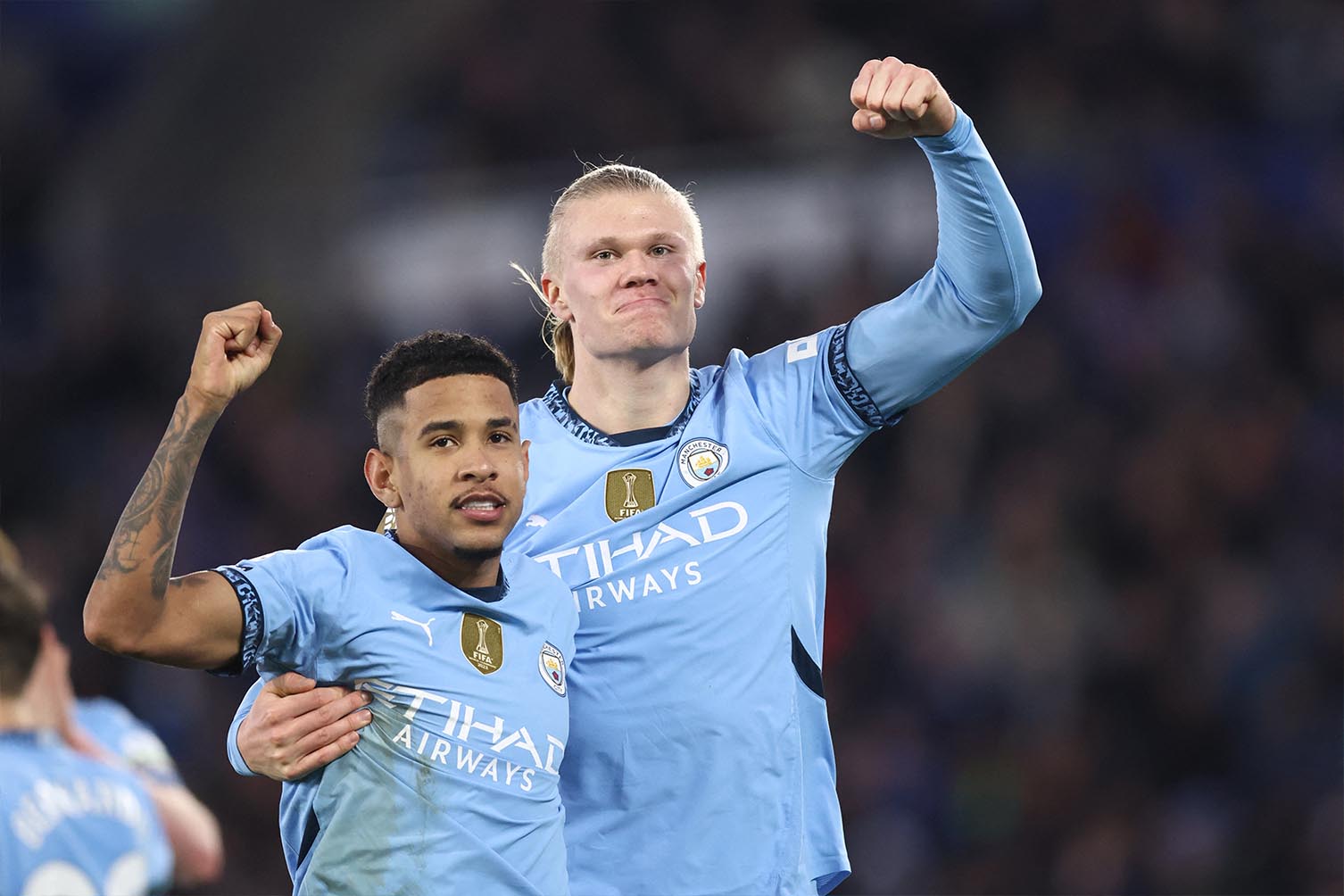 The he tre cua Erling Haaland hay Savinho se linh xuong Man City trong nhung nam toi. Anh: AFP