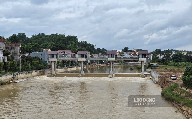 The appearance of the Cao Bang hundred billion VND dam. Photo: Tan Van
