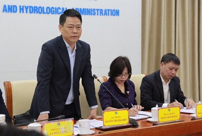Mr. Nguyen Thuong Hien, Director of the Department of Hydrometeorology, Ministry of Agriculture and Environment. Photo: Department of Hydrometeorology