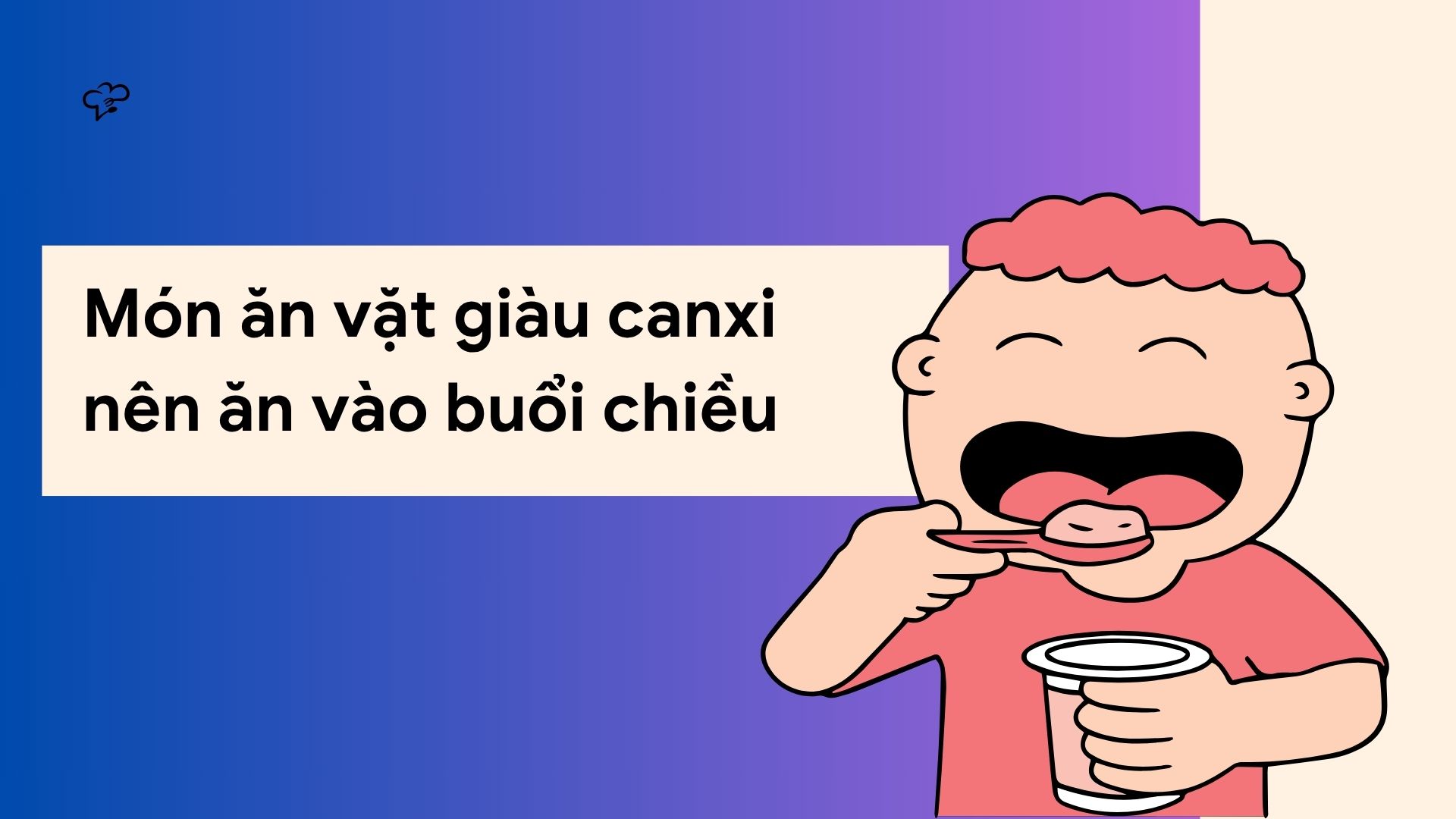 Greek yogurt combined with chia seeds is a calcium-rich snack. Graphic photo: Huong Son