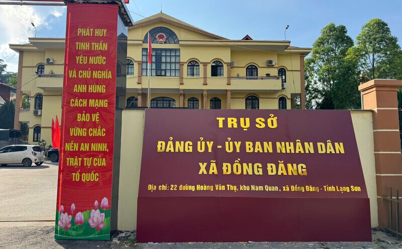 Many provincial-level cadres in Lang Son have been mobilized to hold key cadres positions in newly established communes and wards. Photo: Khanh Linh