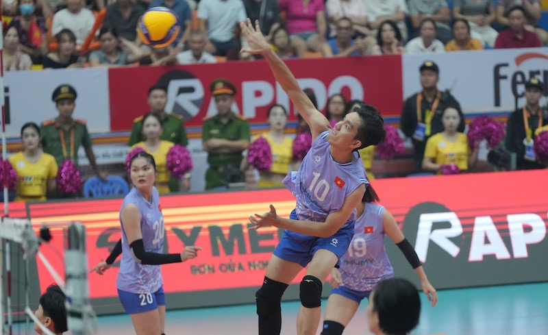 Tuyển bóng chuyền nữ Việt Nam thắng trận ra quân VTV Cup 2025