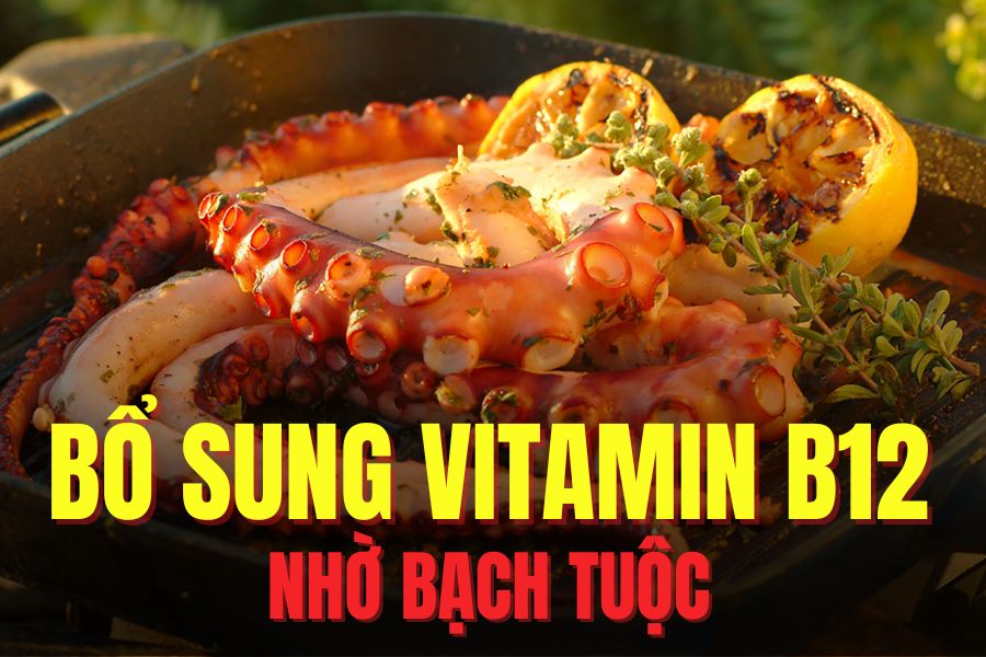 Octane is rich in vitamin B12, good for health. Graphics: Tra My