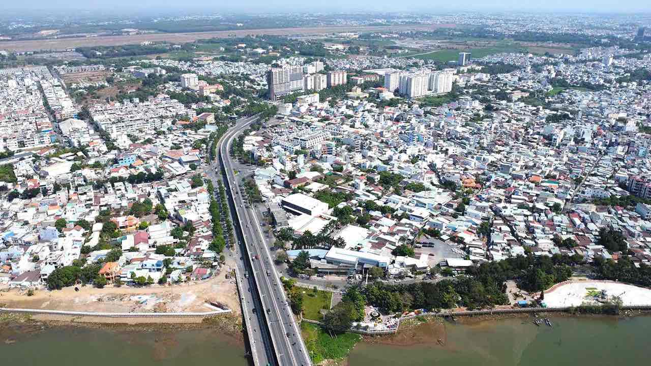The new Dong Nai Provincial Administrative Center is located in Tran Bien Ward, Dong Nai Province. Photo: HAC