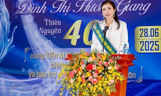 Hoa hậu Hương Giang. Ảnh: Ban tổ chức cung cấp.