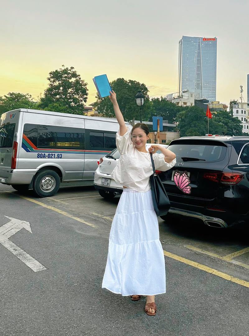 Lan Phuong tro lai dong phim truyen hinh. Anh: Nghe si cung cap