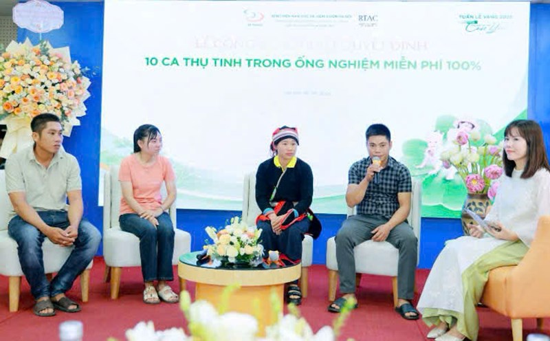 Bringing hope to infertile couples. Photo: BVCC