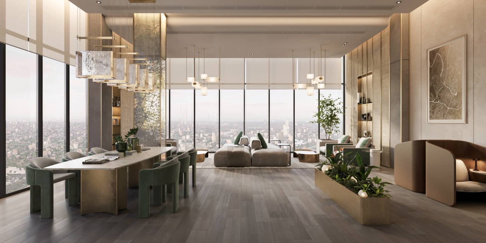 Mot goc khong gian business lounge dang cap tai Lumiere Prime Hills - mot du an thuoc dong Lumiere Series tu Masterise Homes