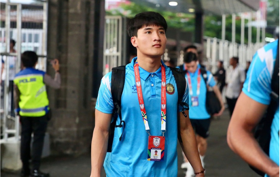 Tien dao Nguyen Ngoc My duoc trao co hoi ra san rat nhieu tai V.League. Anh: THFC
