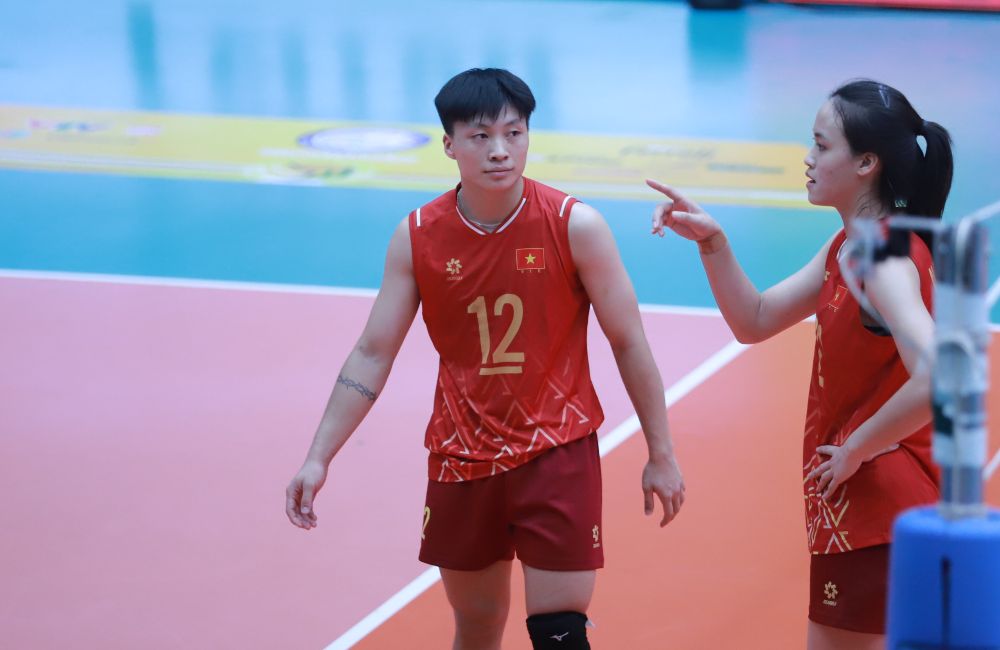 Dang Thi Hong la cau thu thi dau noi bat nhat cua tuyen U21 Viet Nam o tran ra quan VTV Cup 2025. Anh: Hoang Hue