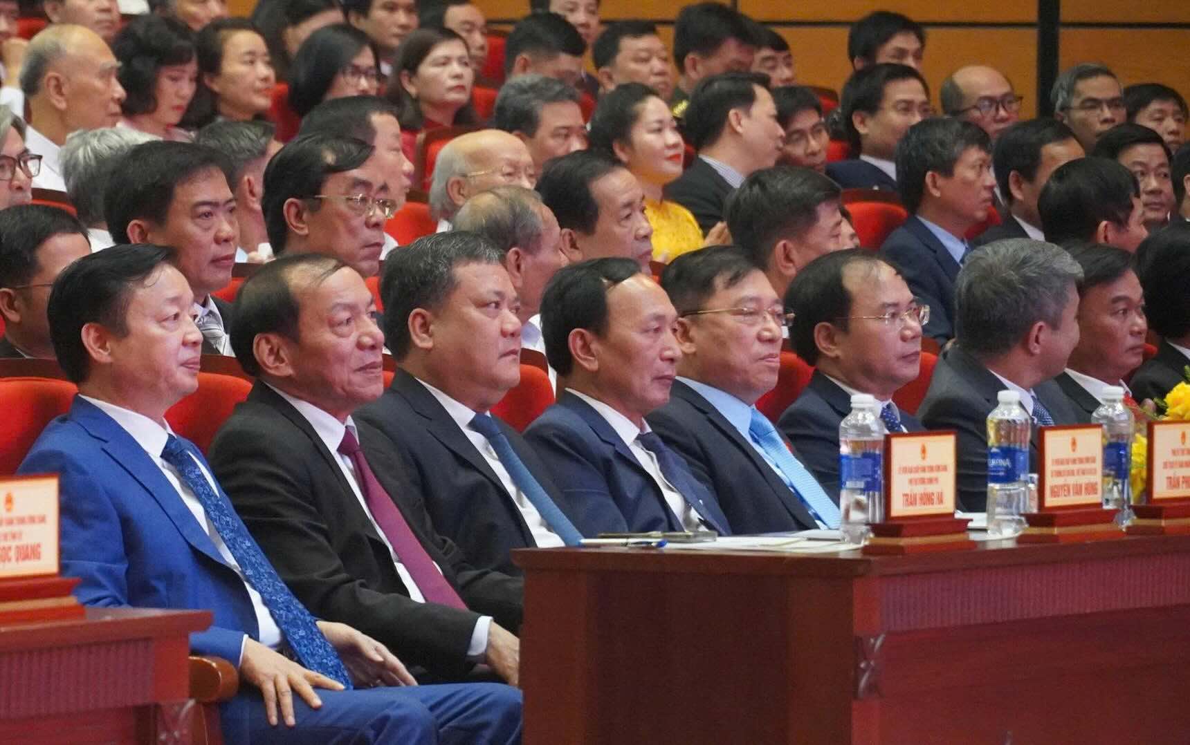 Cac dai bieu tham gia buoi le cong bo. Anh: Cong Sang